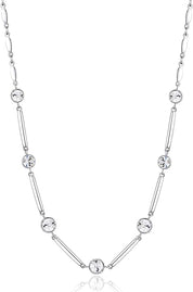 Brosway Collana Donna Acciaio e Cristalli | Collezione Affinity - BFF158