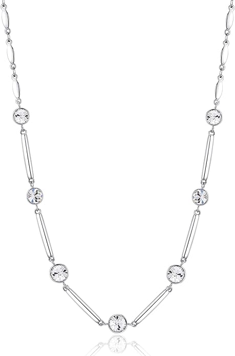 Brosway Collana Donna Acciaio e Cristalli | Collezione Affinity - BFF158
