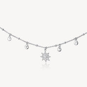 Brosway Collana Donna Acciaio e Cristalli con Simbolo Stella | Collezione Chakra - BHKN078