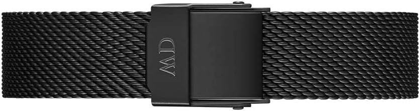 Daniel Wellington orologio petite 28mm inox 316L rose black ashfield DW00100245