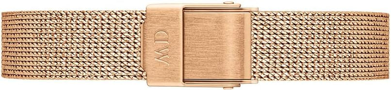 Daniel Wellington orologio quadro melrose 20x26mm inox 316L rose gold quadrante nero