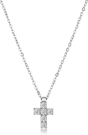 Brosway Collana Uomo in Acciaio con Simbolo Croce | Collezione Avantgarde - BVD01