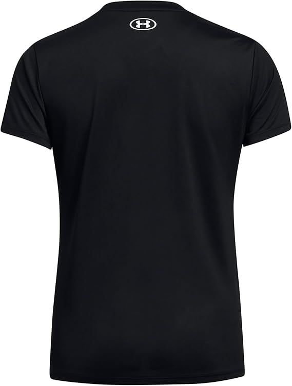Under Armour t-shirt donna elasticizzata allenamento UA Tech ad asciugatura rapida nero