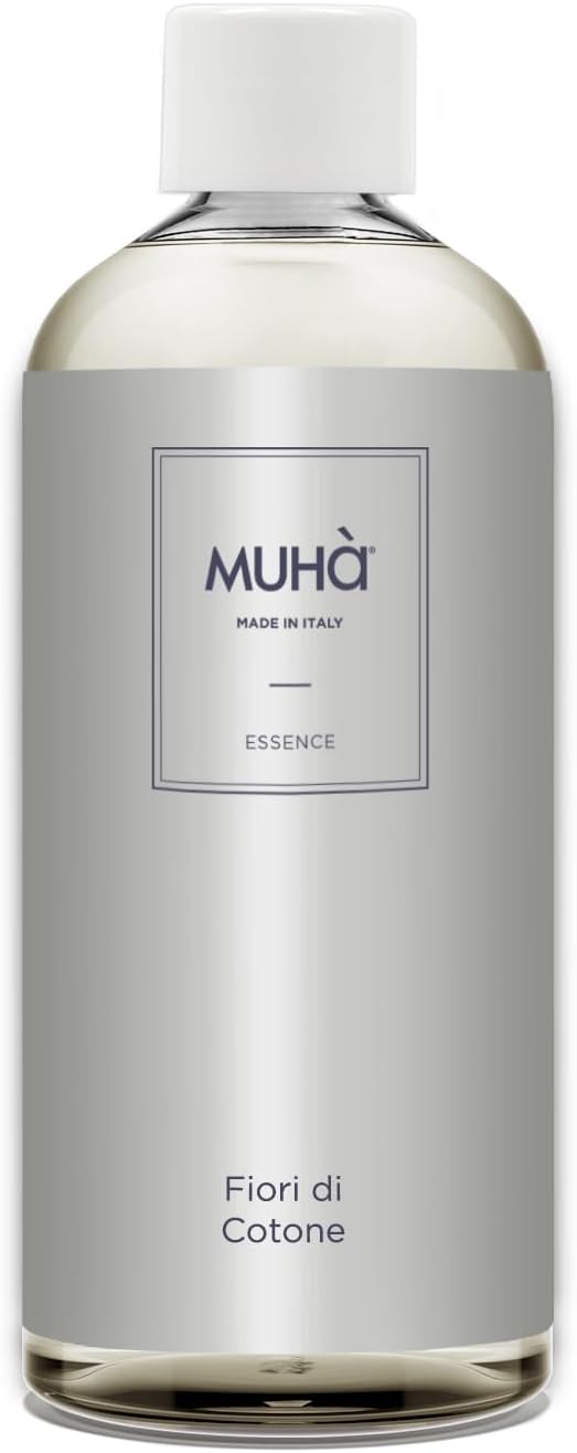 Muhà Fiori di Cotone refill Ricarica Per Diffusore e profumatore ambiente 1000 Ml
