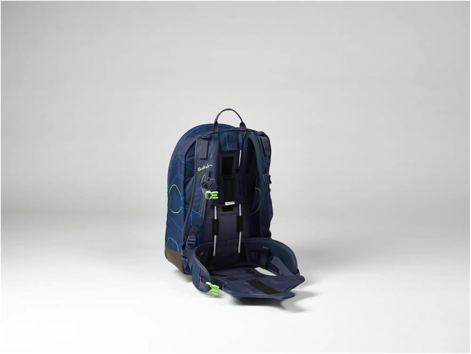 Satch Zaino scuola Tempo Libero Imbottitura Posteriore Eco Blue Tech AIR