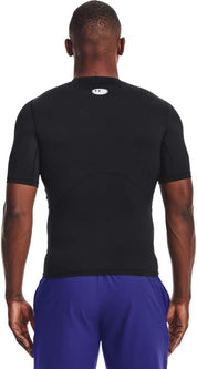 Under Armour HEATGEAR maglia t-shirt compressione allenamento corsa uomo men nero