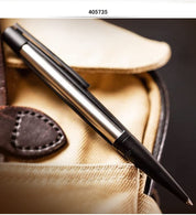 S.t.dupont Biro Penna Sfera Defi in Metallo Nero e Cromo 405735