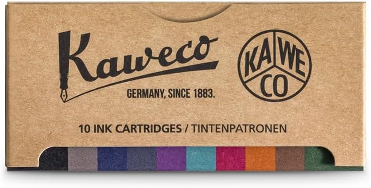 Kaweco cartuccia d'inchiostro 10 pezzi colori misti