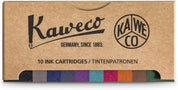Kaweco cartuccia d'inchiostro 10 pezzi colori misti