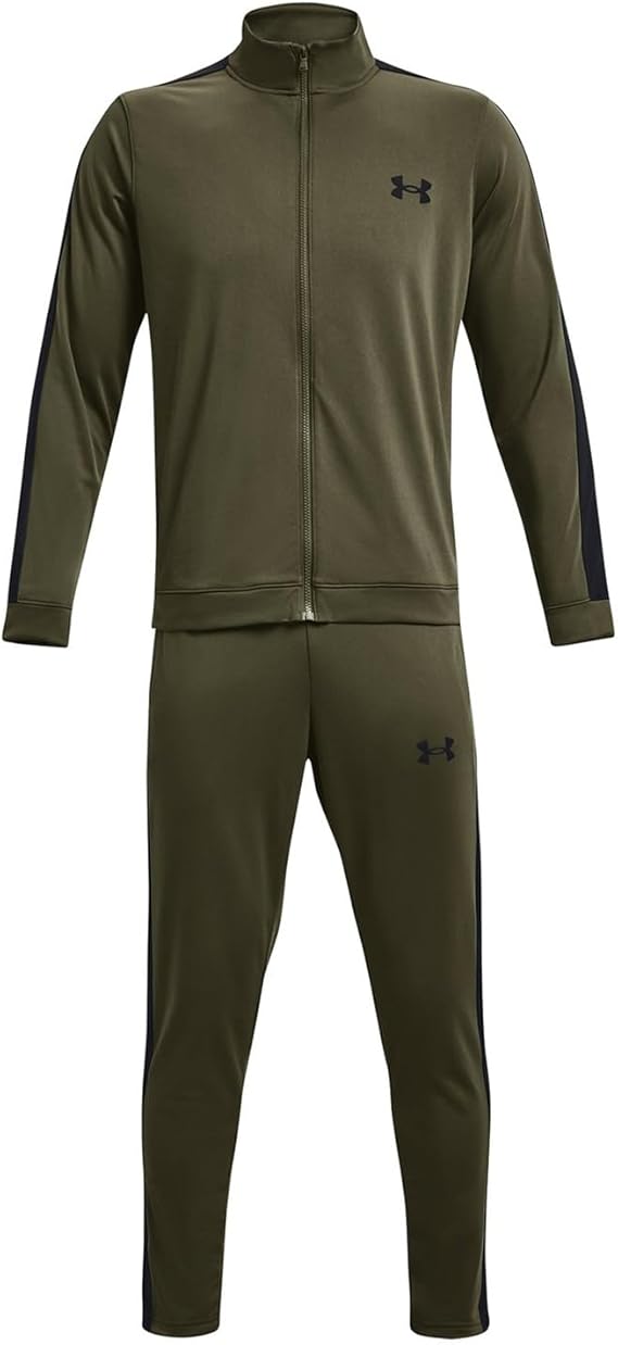 Under Armour tuta allenamento sport UA EMEA poliestere verde militare