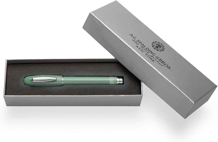 Spalding &amp; Bros Ag Fountain Pen Green Unisex