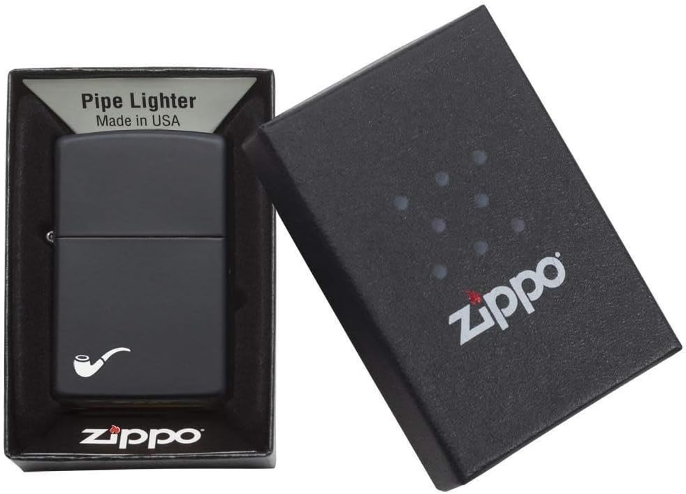 Zippo Ricaricabile Antivento Made In Usa Nel Box Regalo 218pl pipa