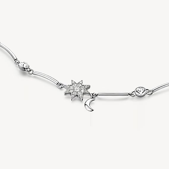 Brosway Bracciale Donna Rigido Acciaio Cristalli Stella | Collezione Chakra - BHKB123