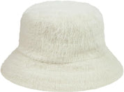 Kangol Cappello Pescatore Furgora Bucket Misto Angora Acrilico Bianco Avorio Unisex
