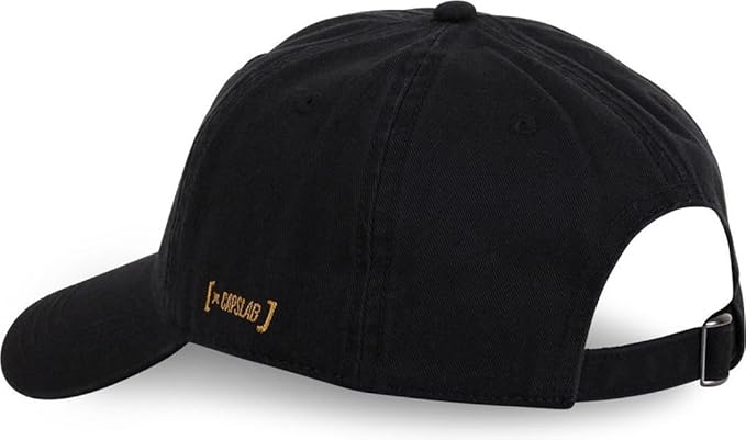 Capslab Cappellino con Visiera Collezione Dragon Ball Cotone Nero Unisex