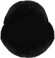 Kangol Cappello Trapper in Finta Pelliccia Sintetica Nero Unisex