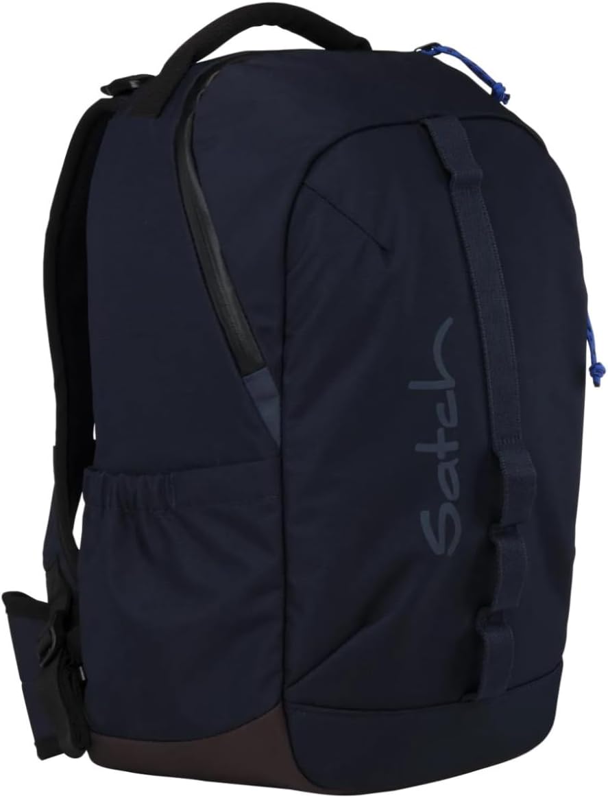 Satch Zaino scuola CONNEXT porta pc laptop Ergonomico Impermeabile Dark Blue 22 litri