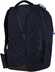Satch Zaino scuola CONNEXT porta pc laptop Ergonomico Impermeabile Dark Blue 22 litri