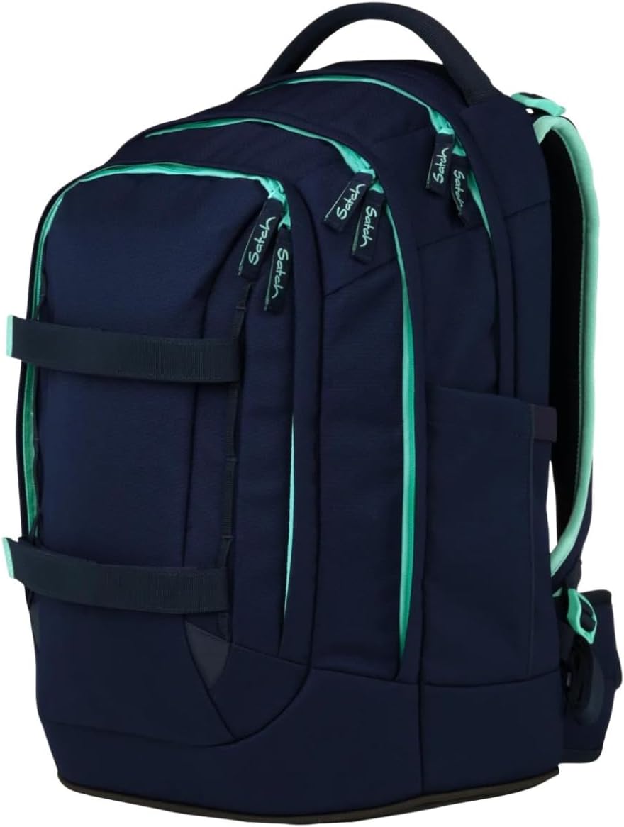 Satch Zaino scuola PACK Ergonomico Ecologico 30 Litri OCEAN MINT
