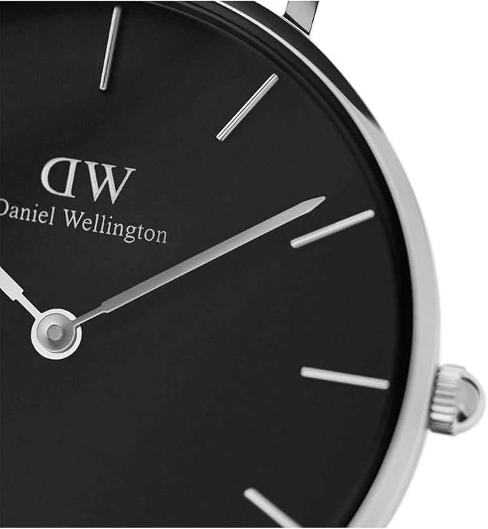 Daniel Wellington orologio uomo donna PETITE ASHFIELD black 36mm nero