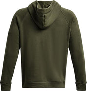 Under Armour felpa con cappuccio UA Rival Fleece Logo da uomo pile misto cotone verde militare