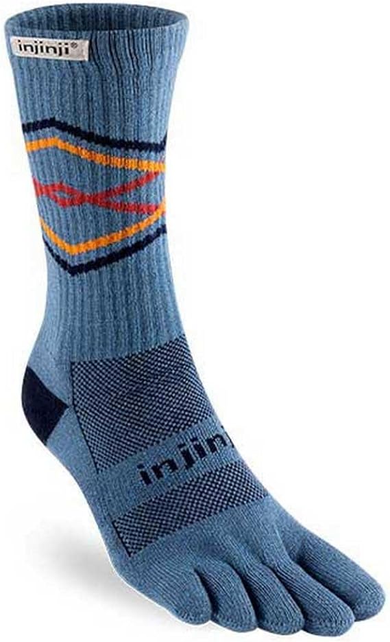 Injinji calze 5 dita da corsa rail Midweight Crew CoolMax EcoMade 213170 lake