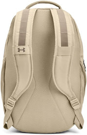 Under Armour Zaino UA HUSTLE 5.0 Backpack Impermeabile porta pc laptop 15" Marroncino Khaki