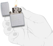Zippo accendino ricaricabile antivento Made in USA Cromo Arc - 24647