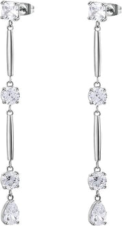 Brosway Orecchini Donna Pendenti in Acciaio e Cubic Zirconia AFFINITY - BFF187