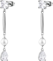 Brosway Orecchini Donna Acciaio e Perle | Collezione AFFINITY - BFF194