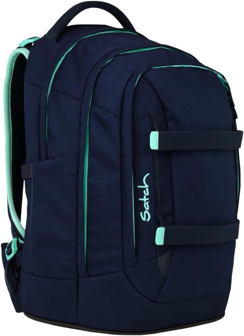 Satch Zaino scuola PACK Ergonomico Ecologico 30 Litri OCEAN MINT