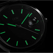 Daniel Wellington orologio iconic automatico 40mm inox 316L verde uomo quarzo 10 atm DW00100482