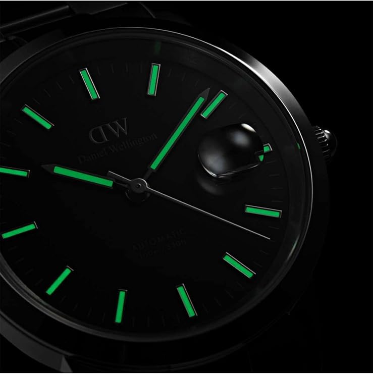 Daniel Wellington orologio iconic automatico 40mm inox 316L verde uomo quarzo 10 atm DW00100482