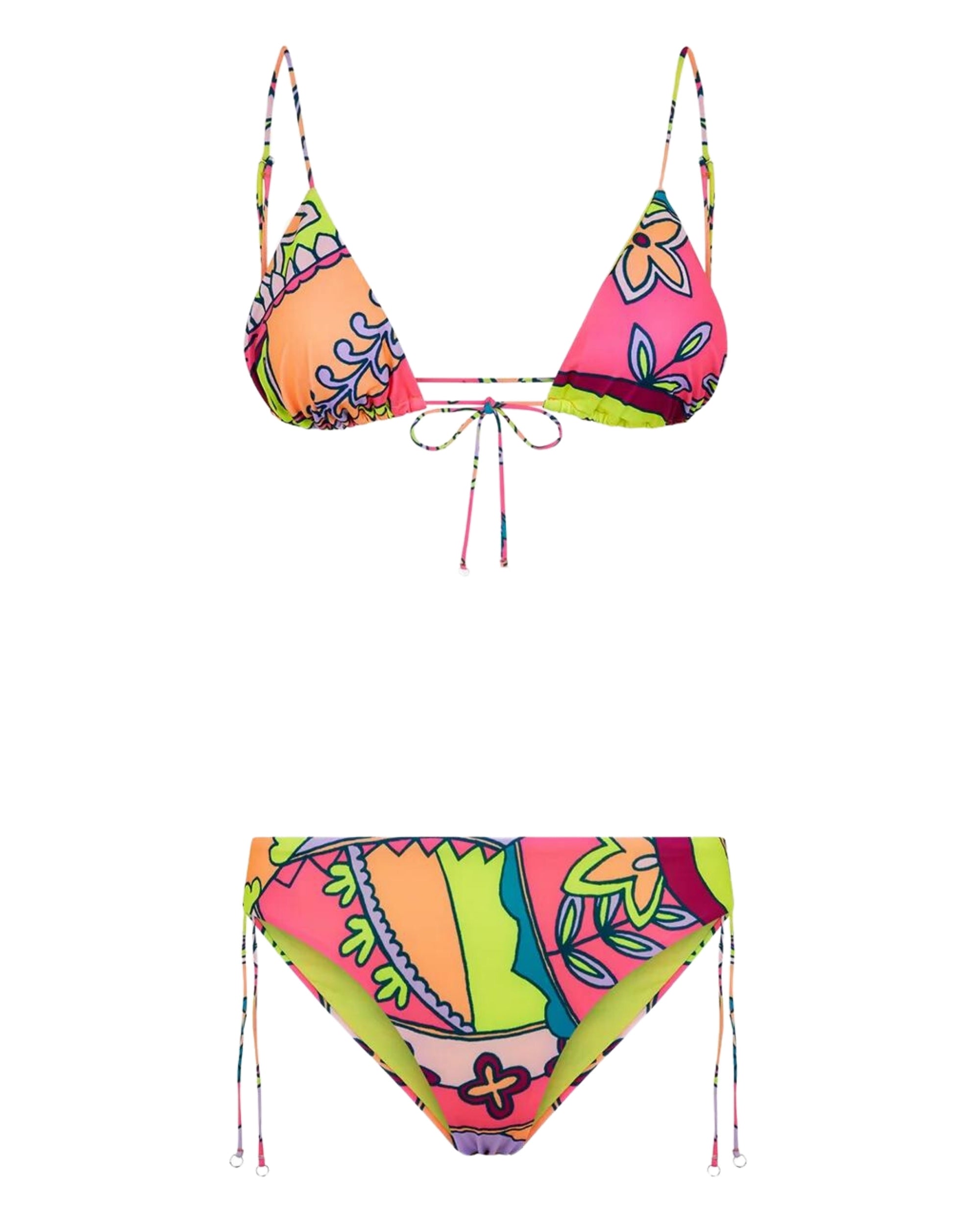 Mefui Bikini Triangle And Fixed Side Briefs 'wet' Multicolor Women