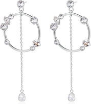 Brosway Orecchini a cerchio Donna in Ottone e Cristalli - Collezione AFFINITY - BFF95