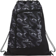 Satch Sacchetta Sportiva Mountain Grid 12 Litri Palestra Sport Nero Unisex