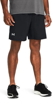 Under Armour LAUNCH shorts pantaloncini compressione allenamento corsa uomo men nero