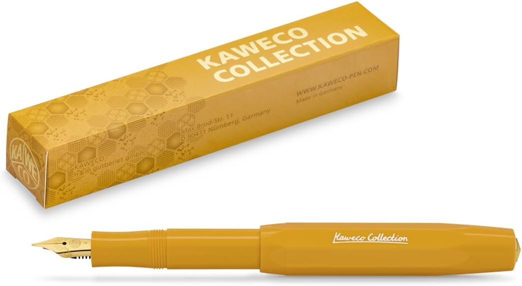 Kaweco COLLECTION Penna Stilografica Honey Fountain Pen Gialla Ocra
