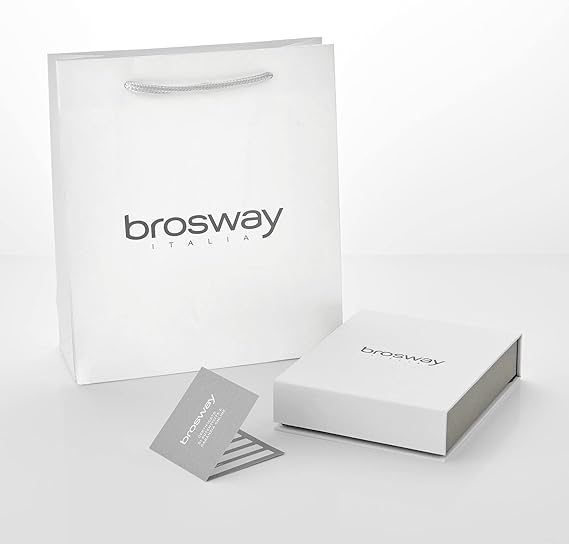 Brosway Collana Donna Acciaio e Cristalli Simbolo Luna | Collezione Chant - BAH61