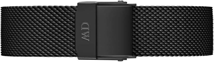 Daniel Wellington orologio petite 28mm inox 316L cromo black ashfield DW00100246