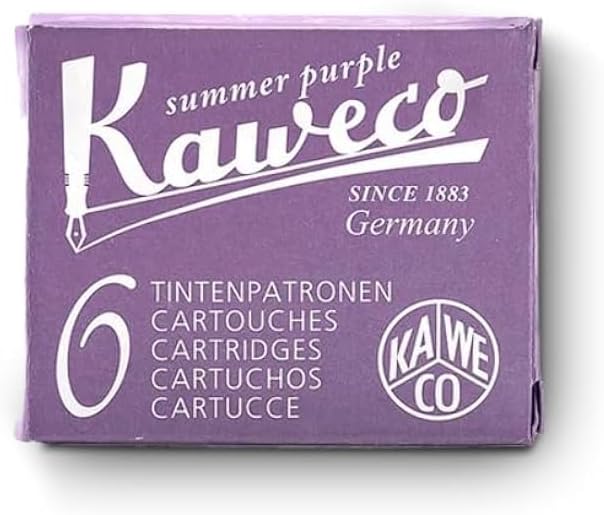 Kaweco cartuccia d'inchiostro 6 pezzi blu notte