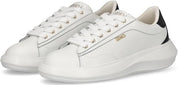 Liu jo scarpe donna sneakers Casper 01 pelle Bianco/Nero