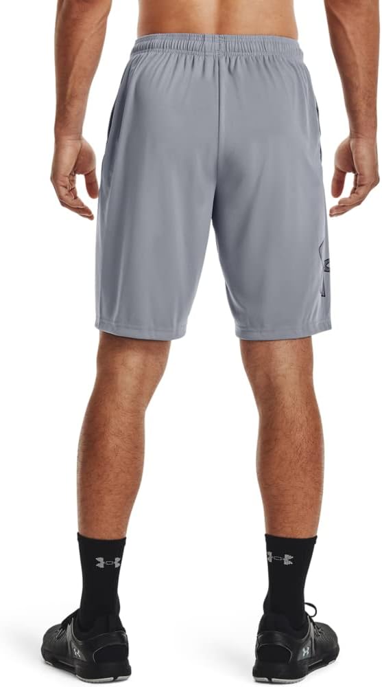 Under Armour TECH Graphic shorts pantaloncini allenamento corsa uomo men grigio