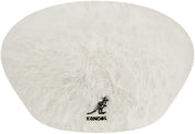 Kangol Cappello Furgora 504 Iconico in Misto Angora e Acrilico Bianco Avorio Unisex