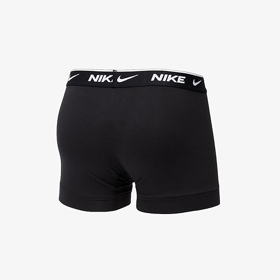 Nike 3 pack trunk boxer cotone elastico con logo 0000KE1008 tripack nero nero