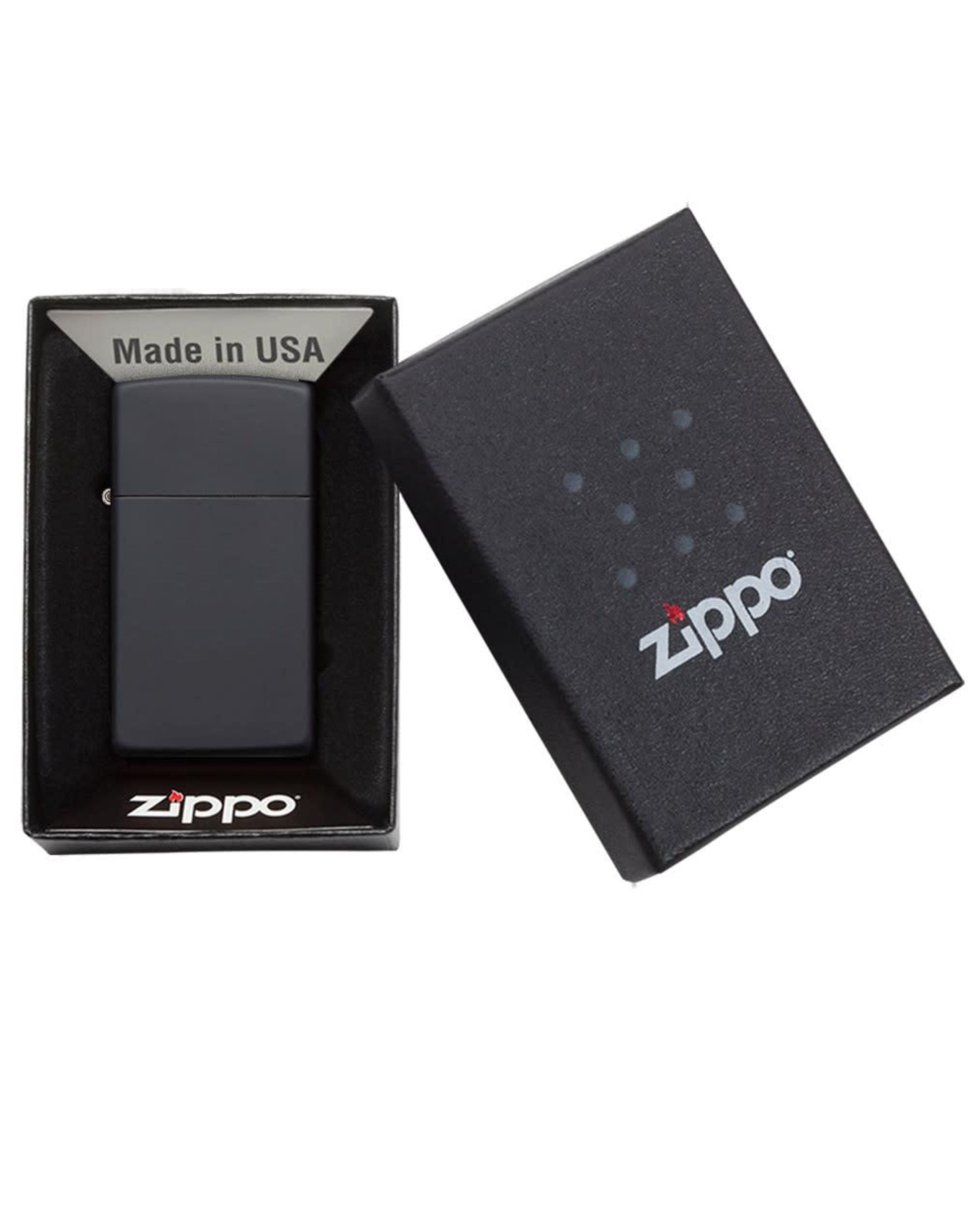 Zippo Windproof, Refillable Black Unisex