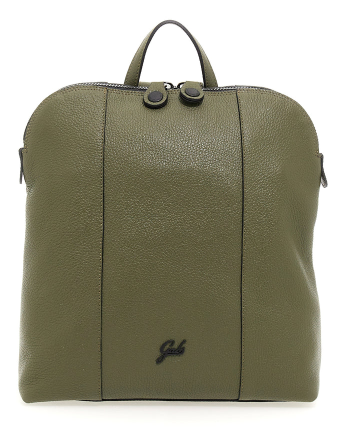 Gabs Brigitte Green Leather Backpack 1