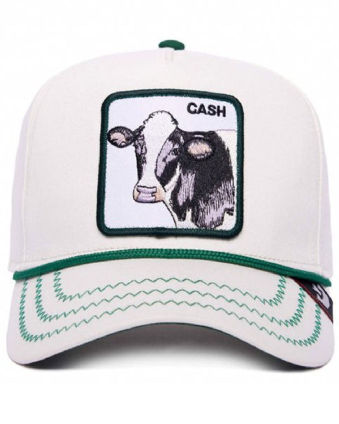 Goorin Bros. Trucker Cap Cappellino Animal Farm 'the Cash' Bianco Unisex 1