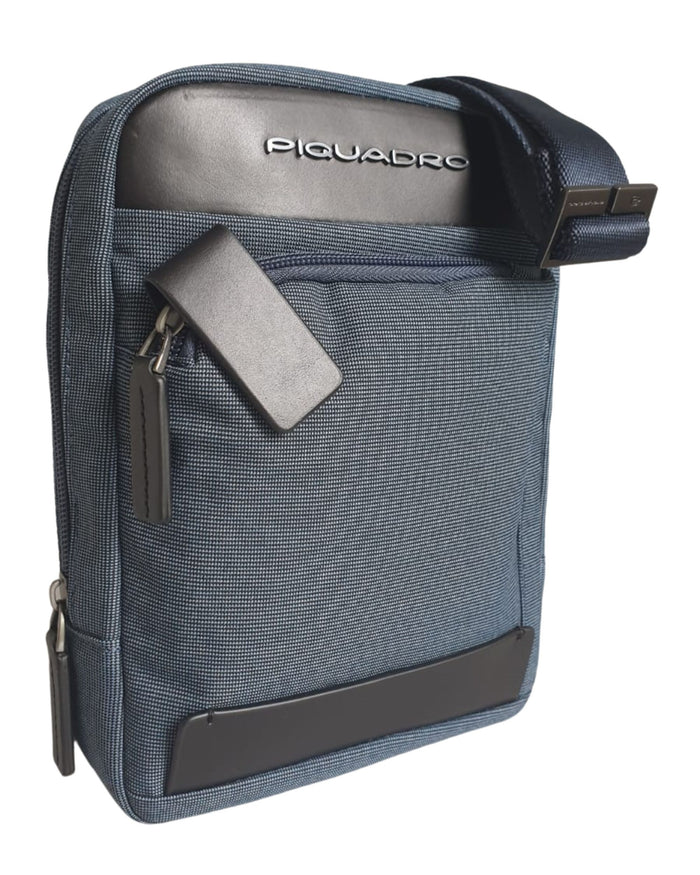 Piquadro Adjustable Shoulder Bag Blue Men 3