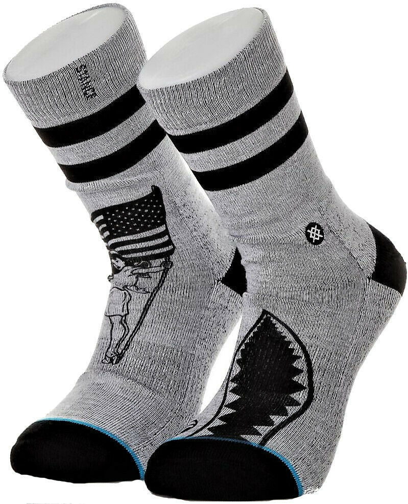 Stance Athletic Combed Cotton Socks Grey Men